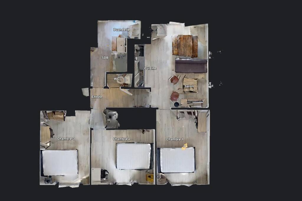 F4 - La Maison De M Goeland - 4E Etage Le Havre Bagian luar foto